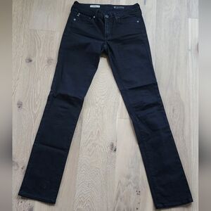 Ag Adriano Goldschmied Women's Black Skinny Jeans Size 26